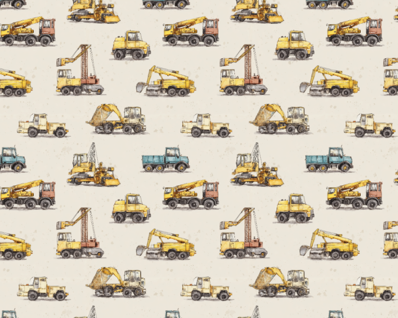 Empee Studio Polycotton Trucks