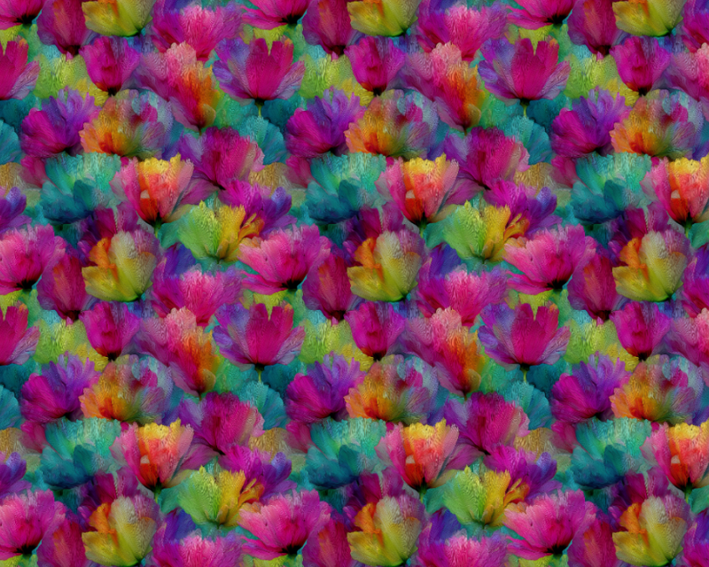 Empee Studio Viscose Rainbow Petals