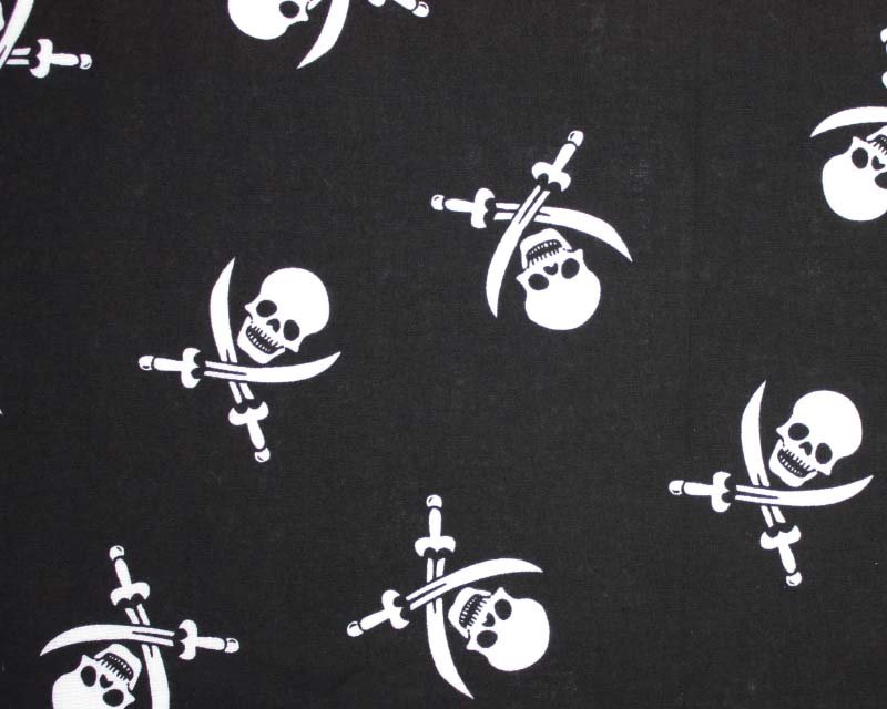 Pirate Skull Cotton