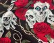 Skulls Roses Cotton