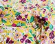 Bright Painted Floral Cotton Poplin