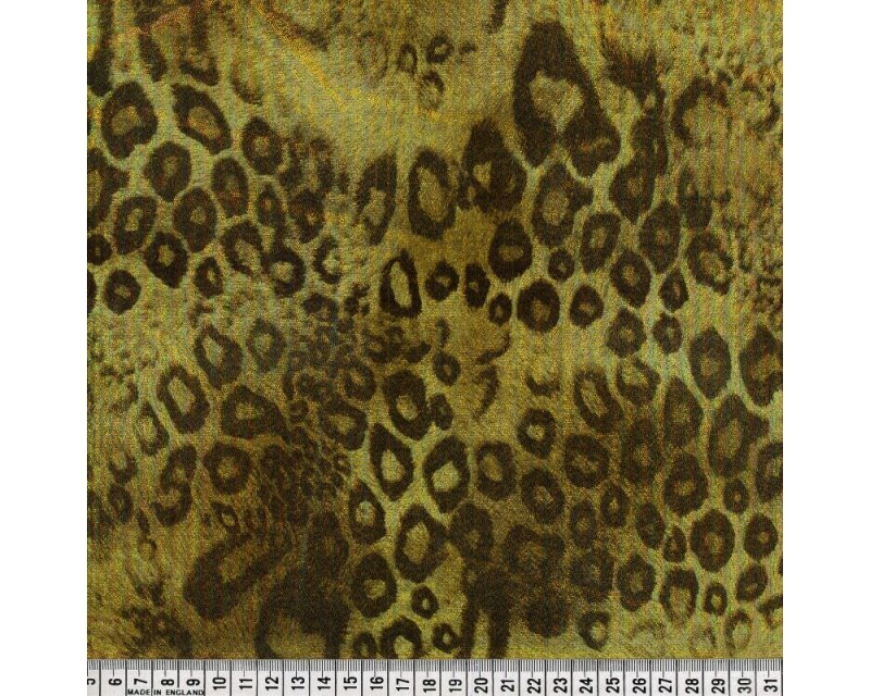 Stretch Leopard Hologram Foil