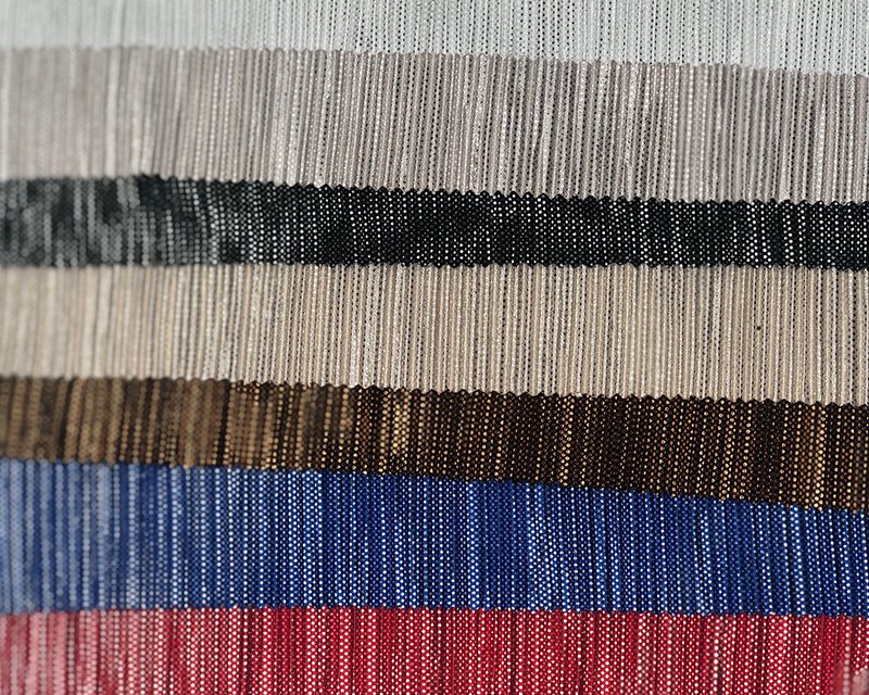 pleated jersey fabric
