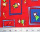SALE - MM Musical Kids - Squares-Red