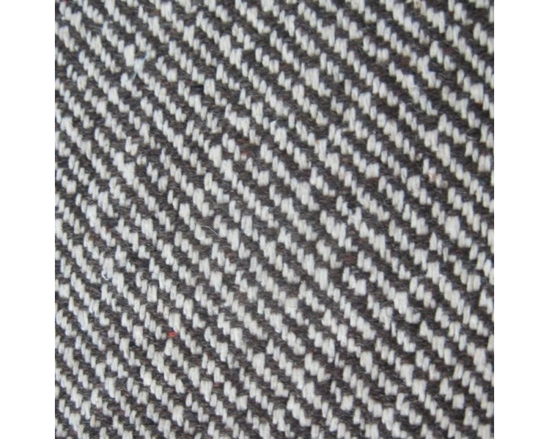 Diagonal Stripe Wool Mix