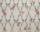 Vintage Floral Trellis Cotton Canvas