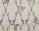 Vintage Floral Trellis Cotton Canvas