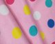 Printed Spotty Leatherette