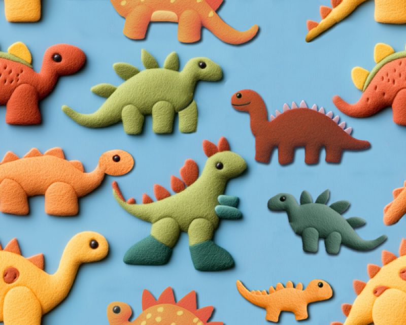 Little Johnny Cotton Jersey Dinos