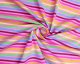 Rainbow Stripes Cotton Jersey