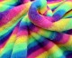 Rainbow Plush Fur