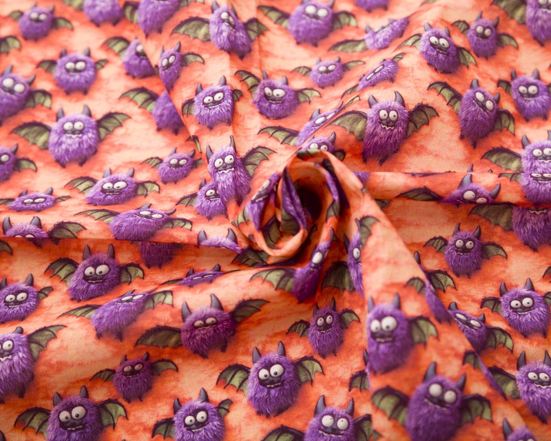 Little Johnny Digital Cotton 3D Furry Bats