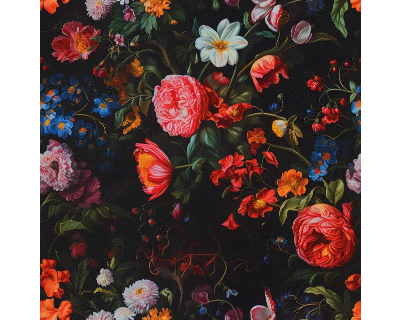 Recycled Digital Velvet Floral Recycled Digital Velvet Floral