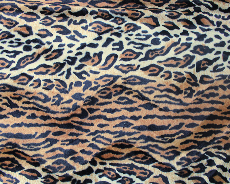 Leopard Print Velboa