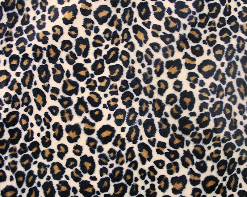 Baby Leopard Print Velboa