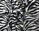 Zebra Print Velboa	
