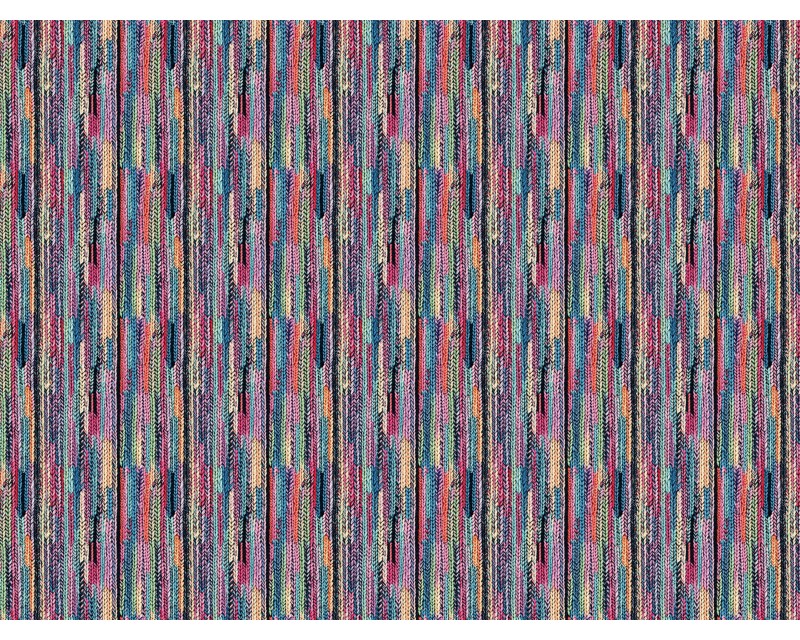 Little Johnny Digital Cotton 3D Vertical Knit