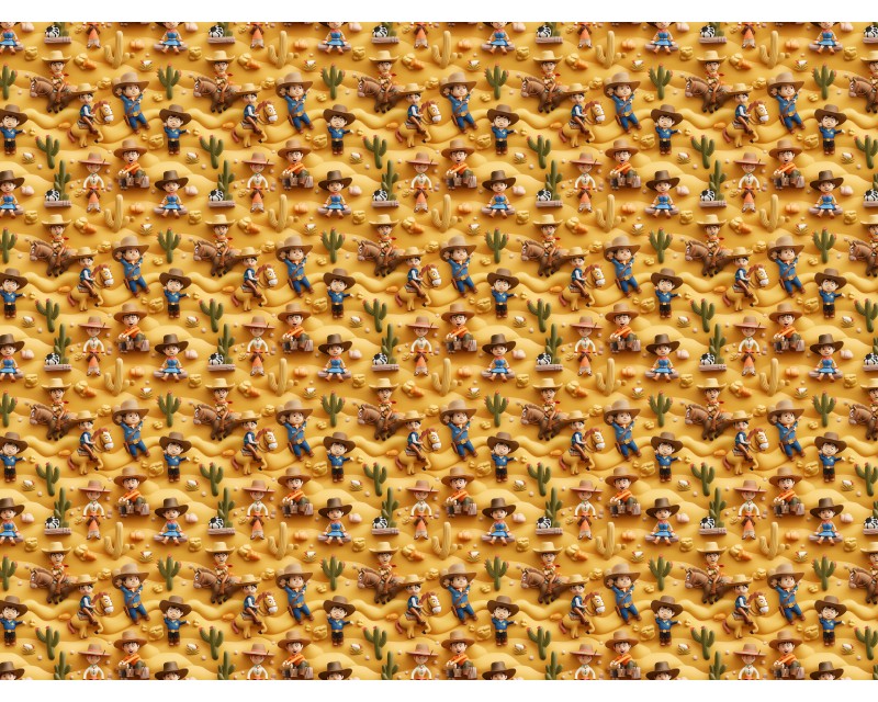 Little Johnny Digital Cotton 3D Cowboy