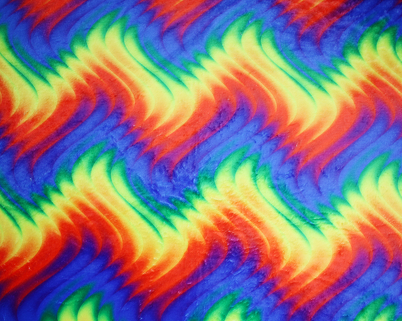 Rainbow Wave Digital Bubs Fleece