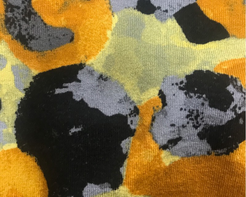 Abstract Circles Viscose Jersey