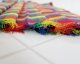 Rainbow-Poly Viscose Tartan
