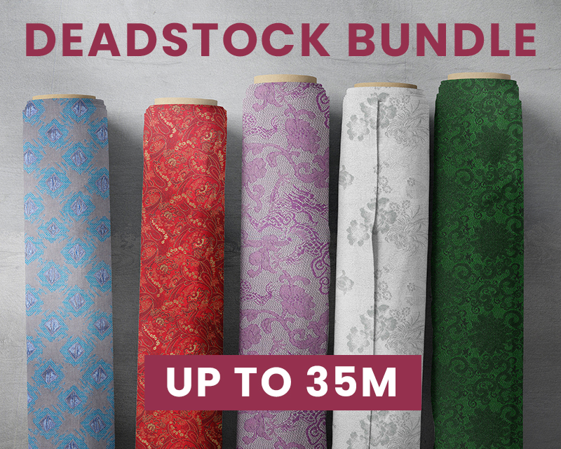 Assorted Brocade Bolts - Deadstock Bundle - Medium (Up to 35m)