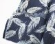 Feathers Printed Stretch Chambray Denim
