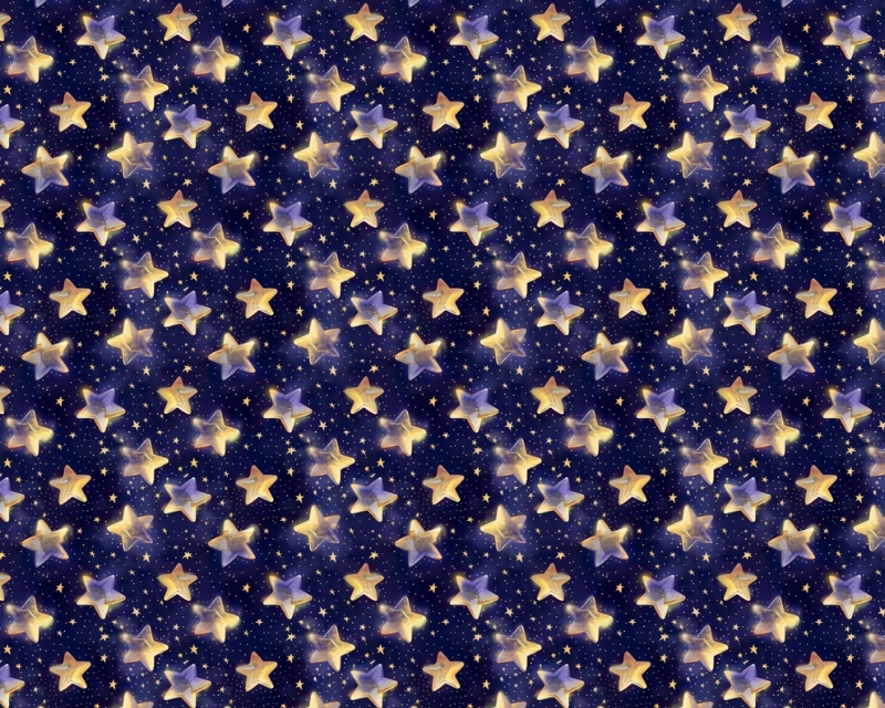 Digital Cotton Jersey Stars