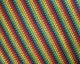 Rainbow Zig Zag Textured Fleece