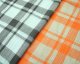 Lightweight Crinkle Checked Viscose