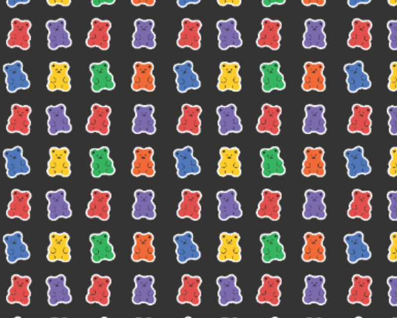 Little Johnny Digital Cotton Jersey Gummy Parade