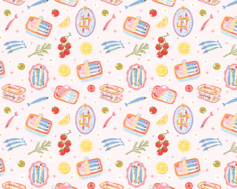 Little Johnny Cotton Sardine Catch Little Johnny Cotton Sardine Catch