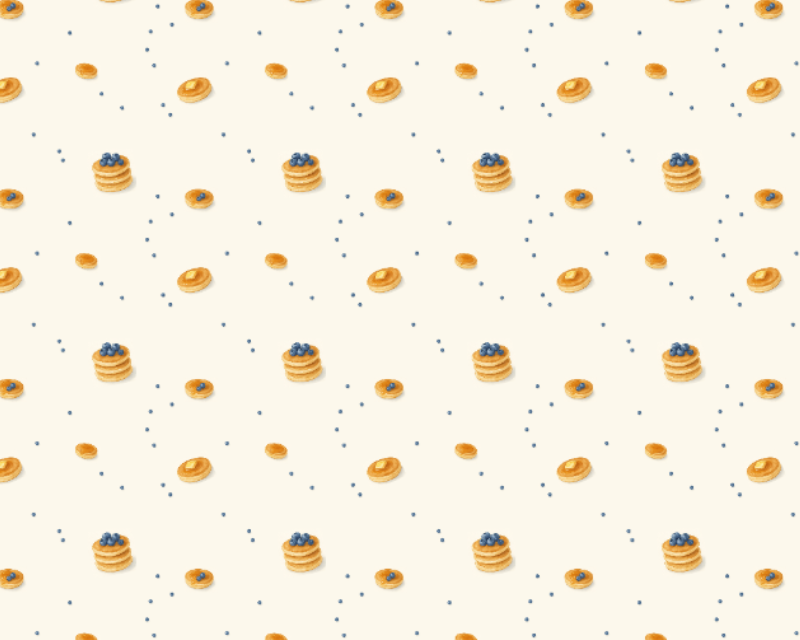 Mindy Digital Cotton Jersey Blueberry Brunch Mindy Digital Cotton Jersey Blueberry Brunch