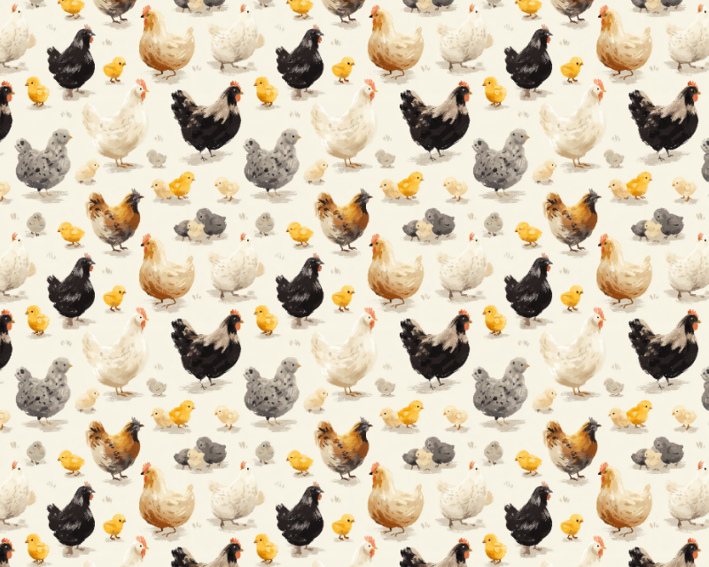 Mindy Polycotton Hen House