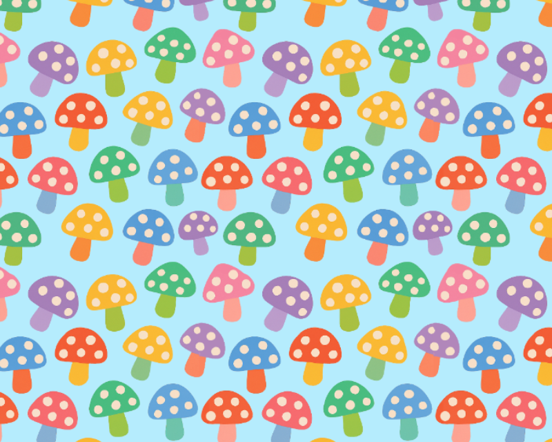 Little Johnny Polycotton Magic Toadstools