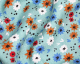 Pointed Floral Viscose