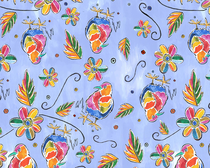 Little Johnny Funky Chick Cotton Jersey- wholesale fabrics