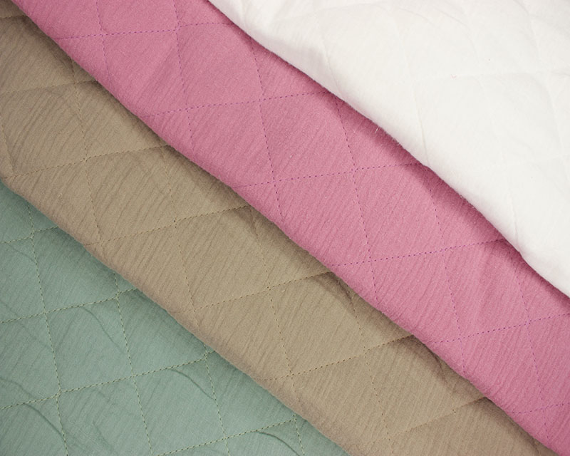Quilted Plain Double Gauze