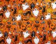 MP Halloween Ghosts And Cats Polycotton