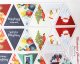 Little Johnny Illustrated Christmas Bunting Cotton