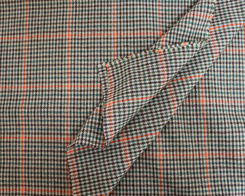 Dogtooth Check Wool Mix