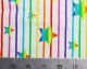 Rainbow Star Stripe Cotton Jersey