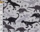 Roaming Dinos Printed Alpine Fleece
