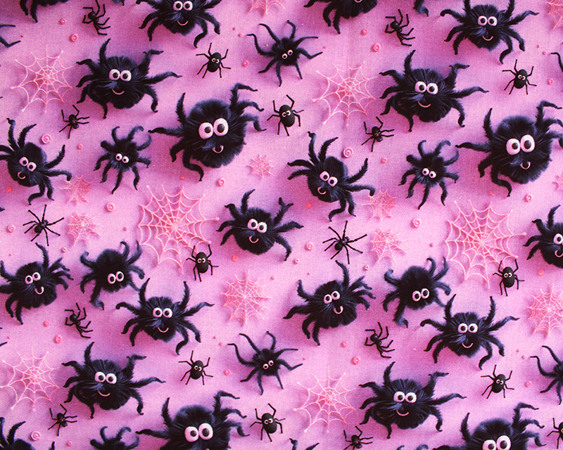 Little Johnny Halloween Spider 3D Cotton