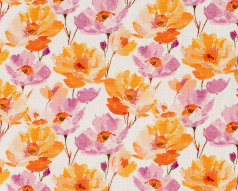 Muslin Digi Gauze Floral