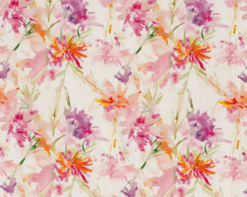 Muslin Digi Gauze Floral