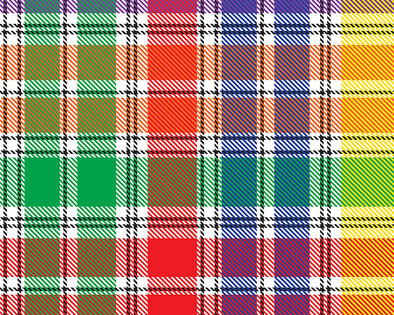 Little Johnny Digital Cotton Tartan