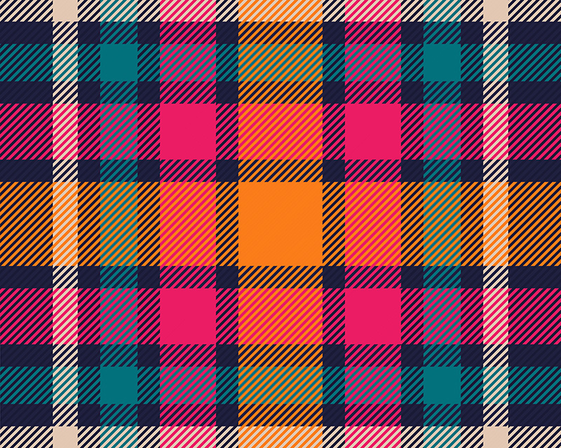 Little Johnny Digital Cotton Tartan