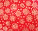Contemporary Mandala Snowflakes Christmas Cotton