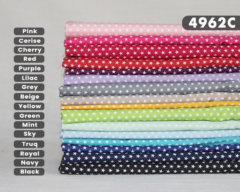Mini Stars Cotton Poplin